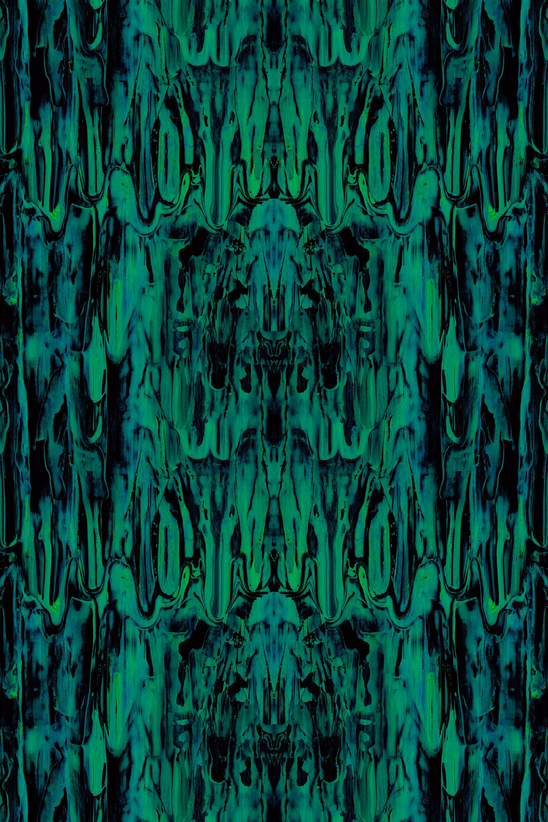 Gerhard Gum Foil Wallpaper Green fabric