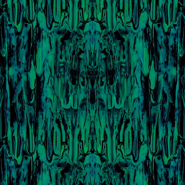 Gerhard Gum Foil Wallpaper Green fabric