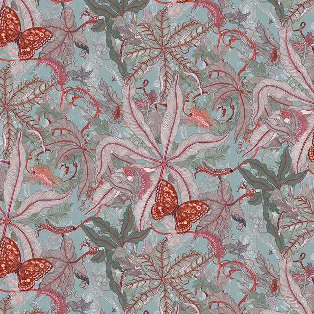 Grandifolius Wallpaper Aurelia fabric