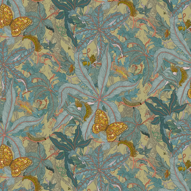 Grandifolius Wallpaper Copaxa fabric