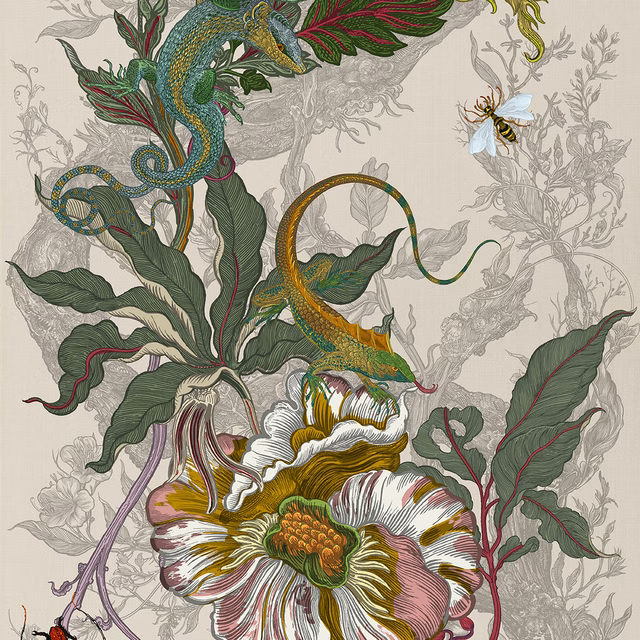 Indie Jungle Fabric fabric