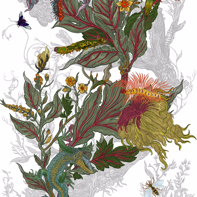 Indie Jungle Performance Fabric Original fabric