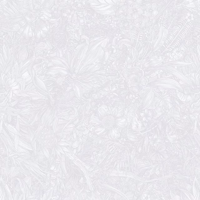 Jungle Tangle Superwide Wallpaper Clouded Clay fabric