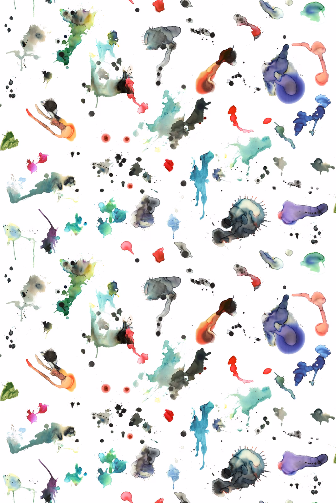 Kaleido Splodge Fabric Original fabric