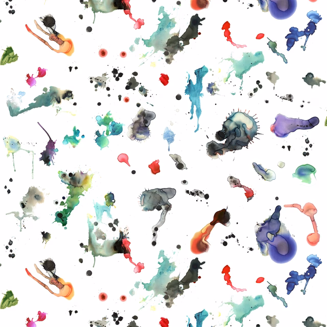 Kaleido Splodge Fabric Original fabric