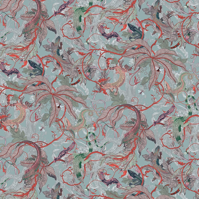 Lacerta Wallpaper Aurelia fabric