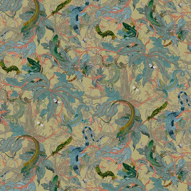 Lacerta Wallpaper Copaxa fabric