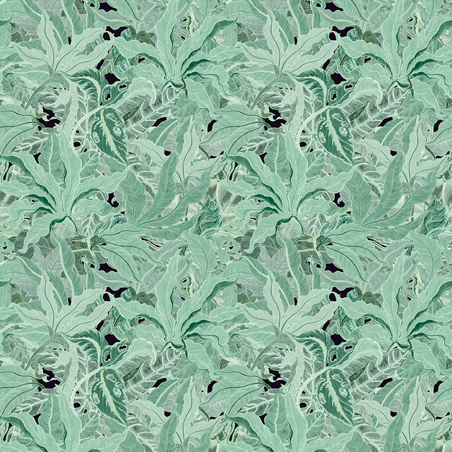 Leaforia Wallpaper Serpentine fabric