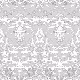 Marine Toile Wallpaper Grey fabric