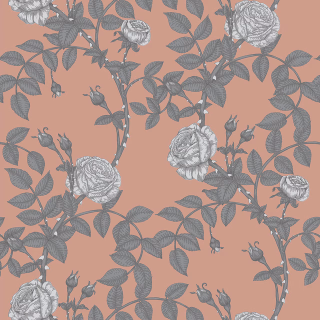 McGegan Rose Fabric Blush fabric