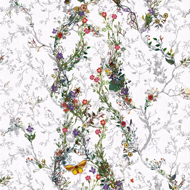 Random Ruskin Wallpaper Frost fabric