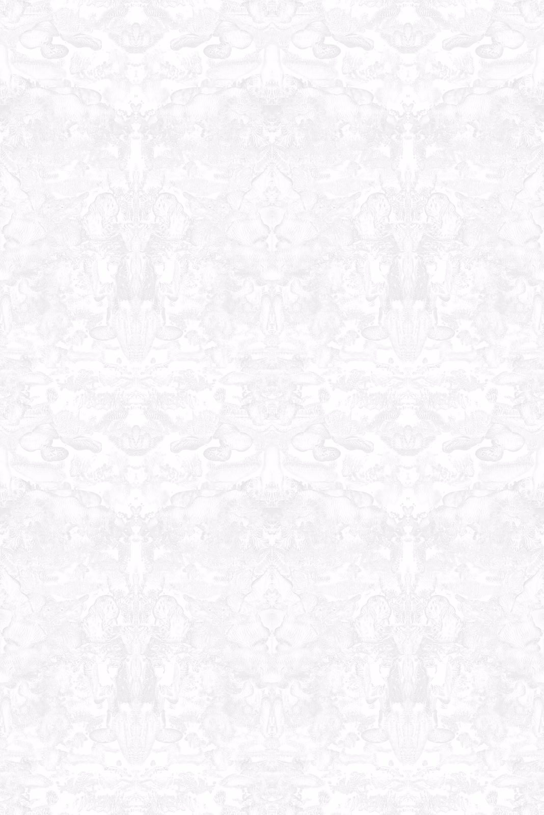 Roller Blotch Wallpaper Chalk White fabric