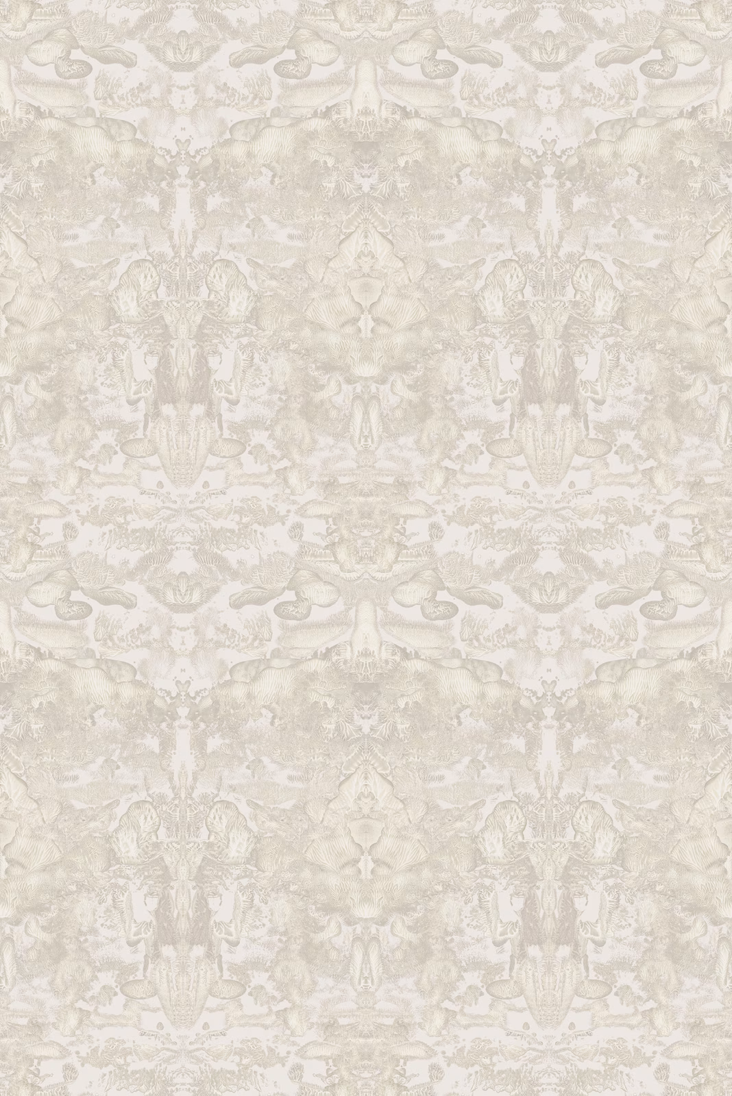 Roller Blotch Wallpaper Stone fabric