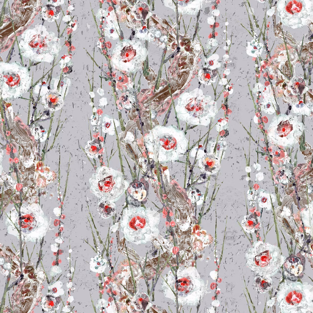 Sakura Cork Wallpaper Kang Cinder fabric