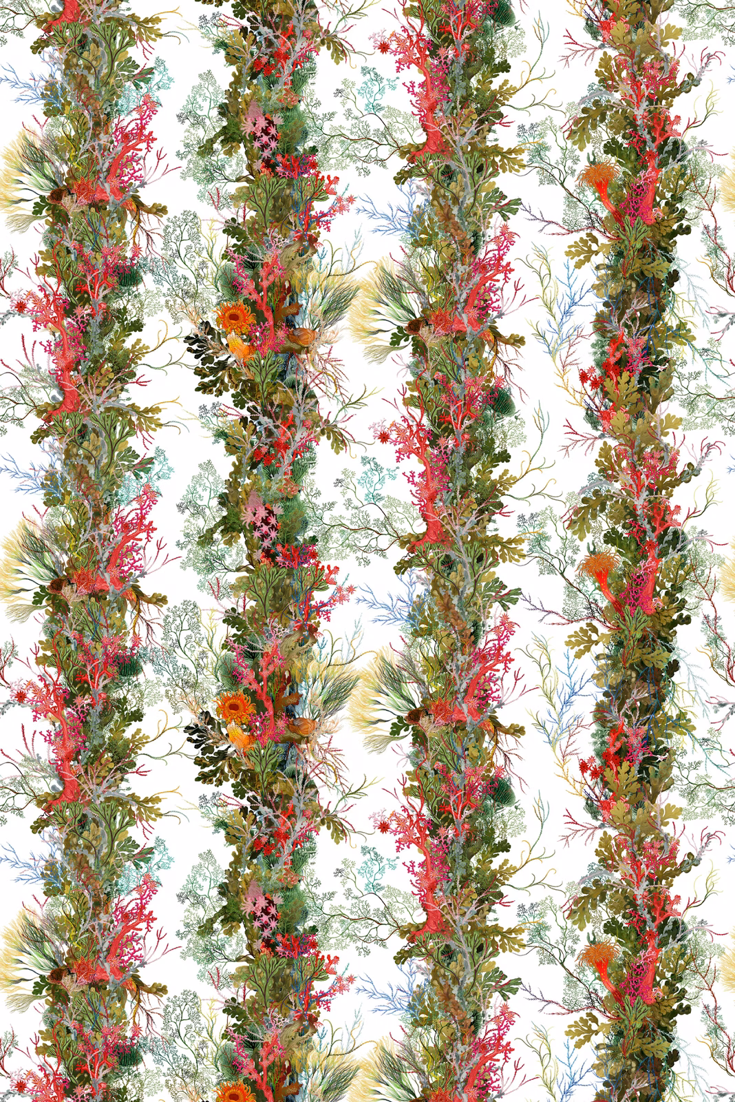 Seaweed Column Fabric fabric