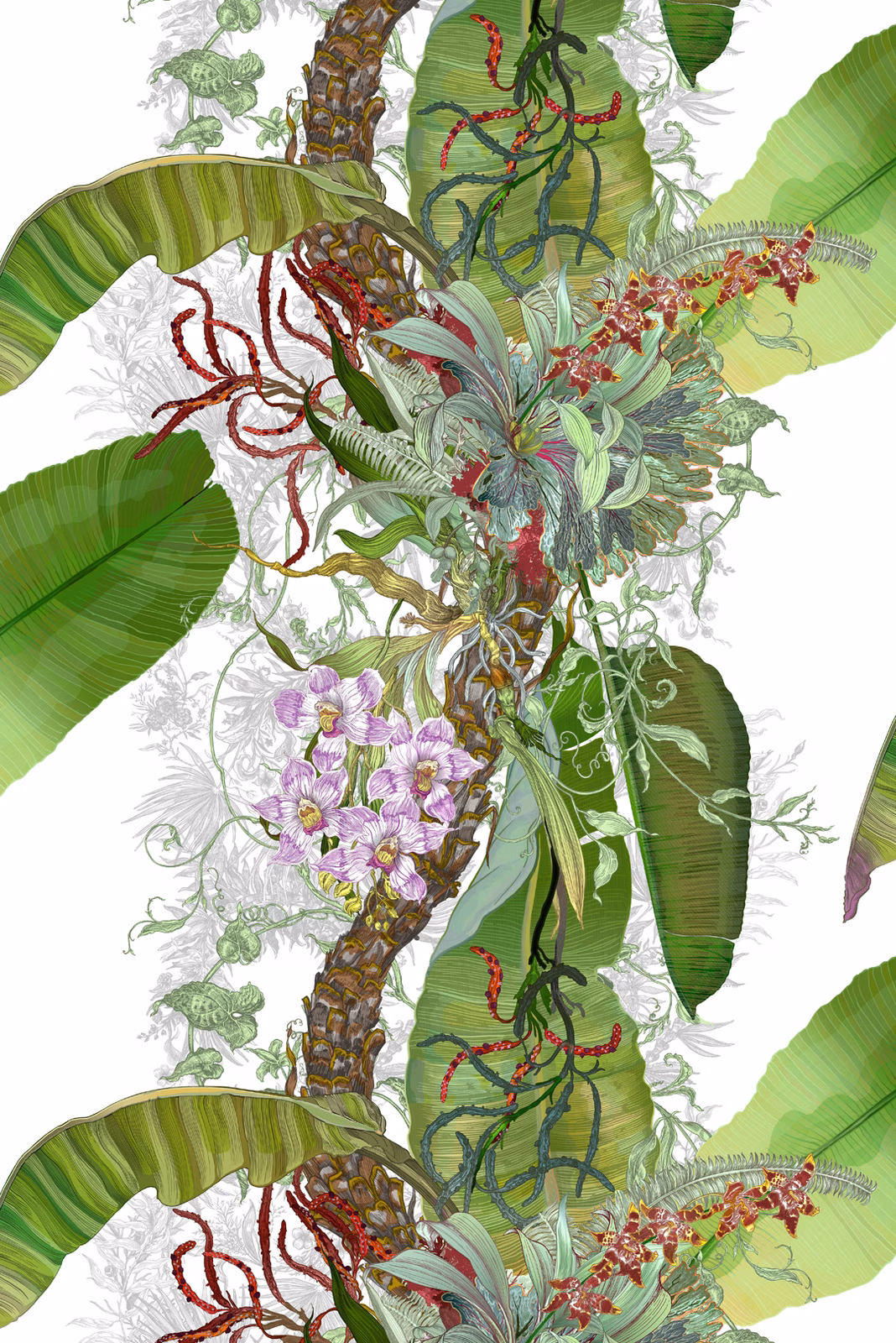 Topical Tropical Fabric Original fabric