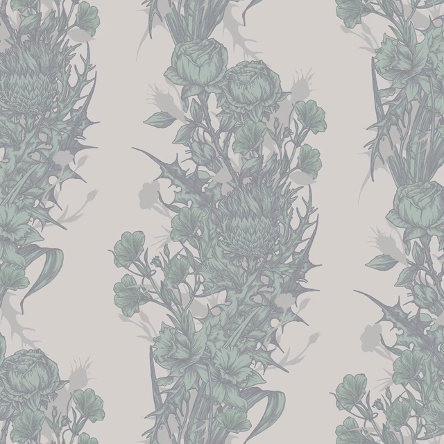 Union Wallpaper Sea Green fabric