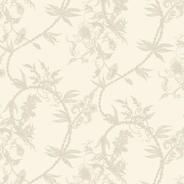 Vinea Wallpaper Cream fabric