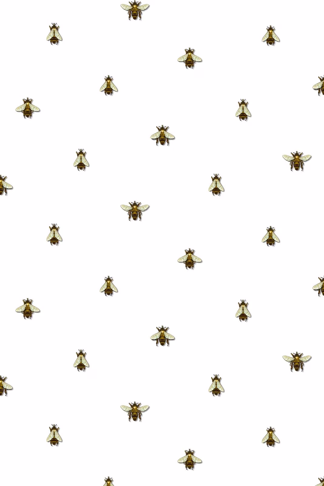 Wild Honey Bee Spot Wallpaper Original Spot fabric