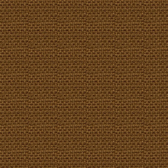 Close-up of a warm walnut-brown plain woven fabric with a fine textured surface