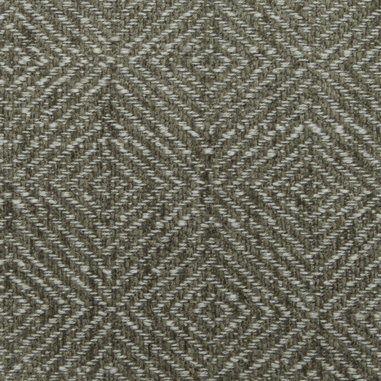 Mut ed khaki olive woven fabric with nested diamond geometric pattern