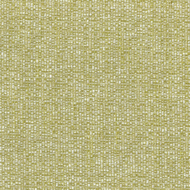 Small-scale woven fabric in soft olive green with a lightly textured surface