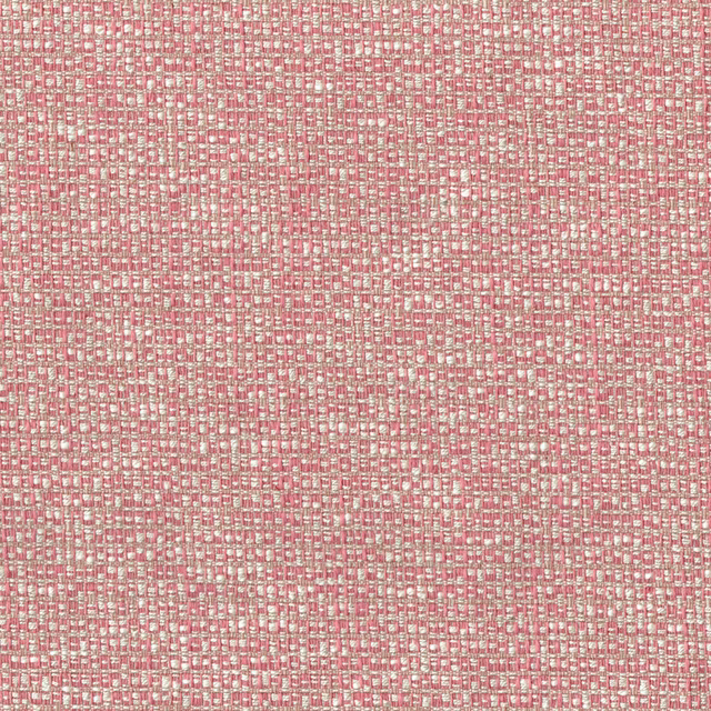 Pink textured woven fabric with a small-scale speckled surface