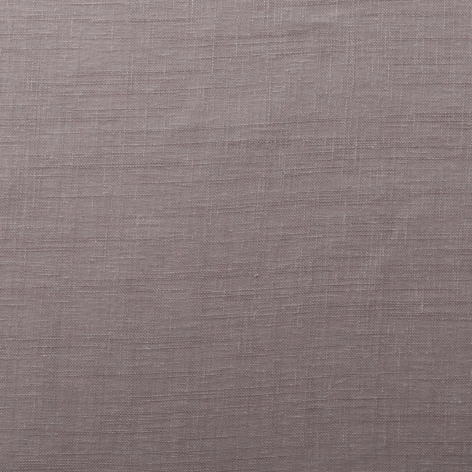 Close-up of soft dove taupe plain woven fabric with fine natural slubbing