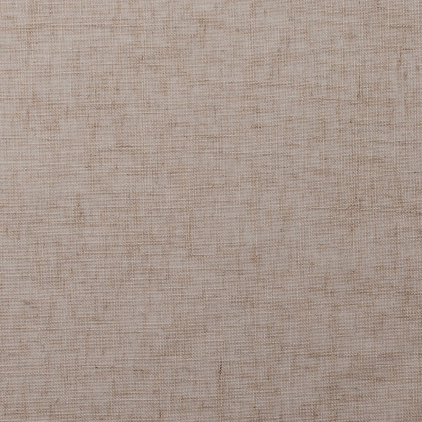Warm beige woven fabric with a subtle crosshatched linen texture