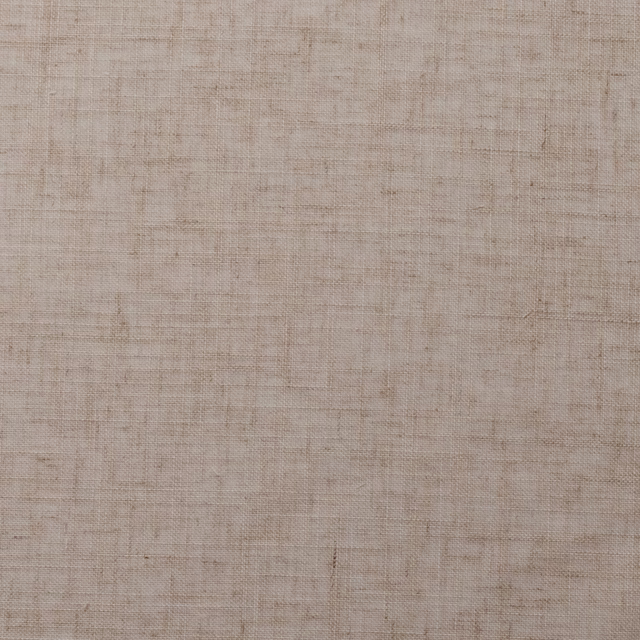 Warm beige woven fabric with a subtle crosshatched linen texture
