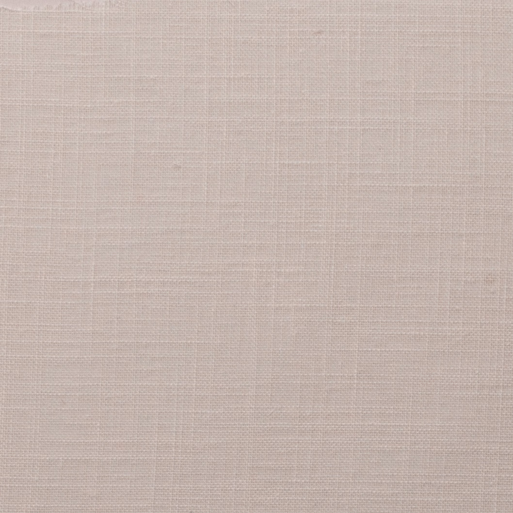 Soft oyster-beige woven fabric with a fine linen-like crosshatch texture