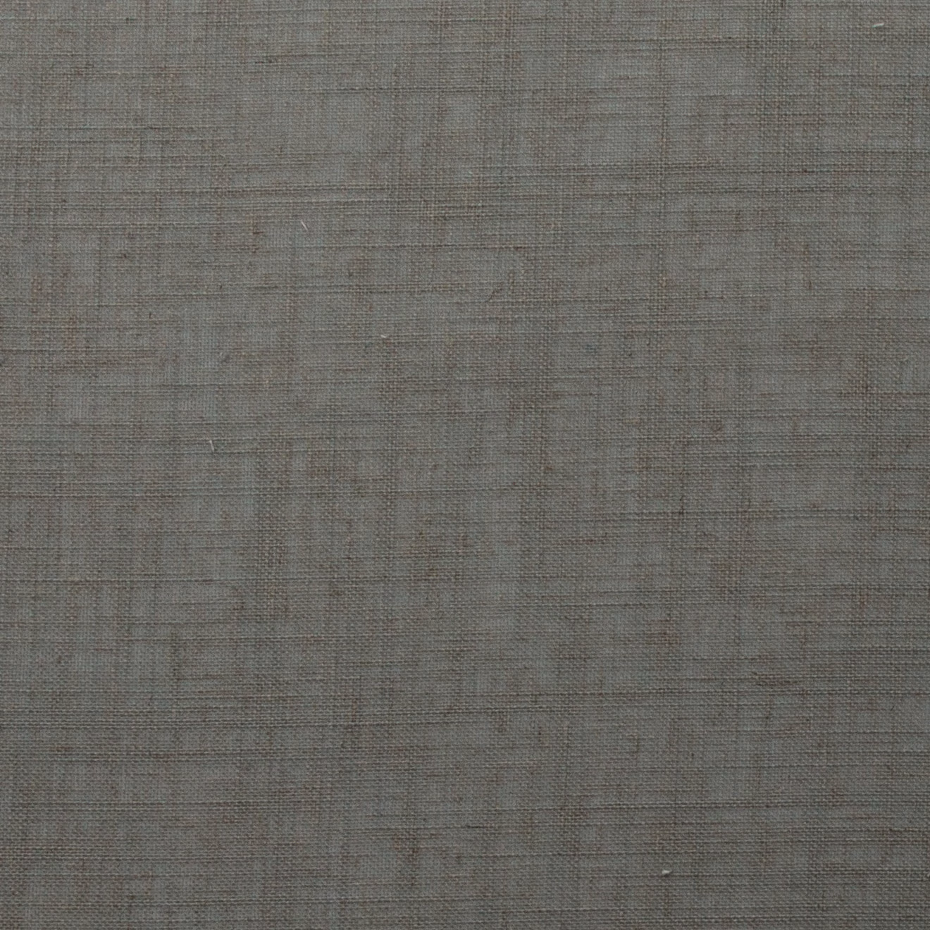 Muted smoke-grey woven fabric with a fine linen-like texture