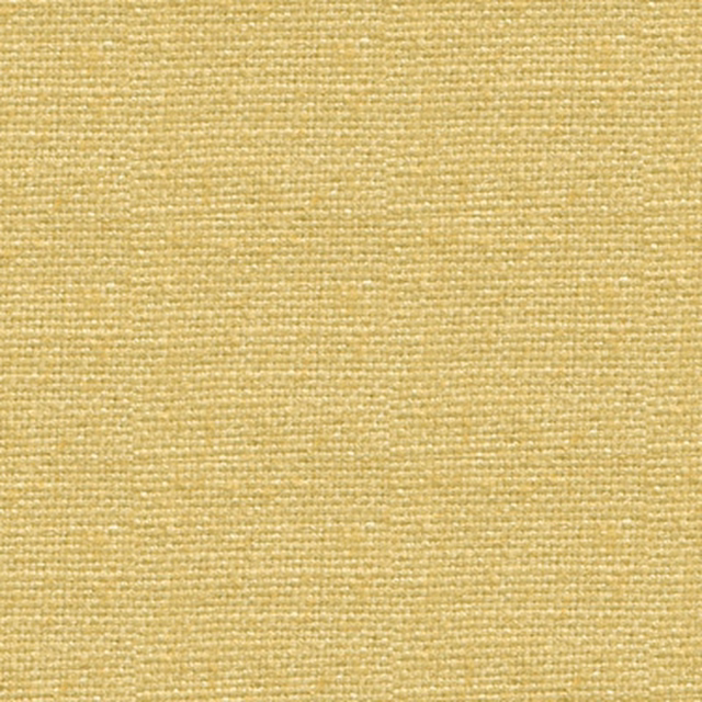 Close-up of a soft stone-yellow woven fabric with fine even texture