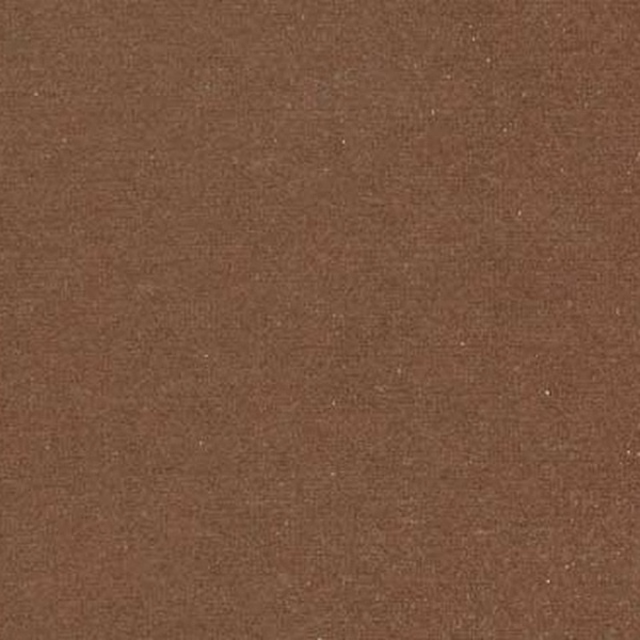 Warm cocoa brown plain woven fabric with a fine matte texture