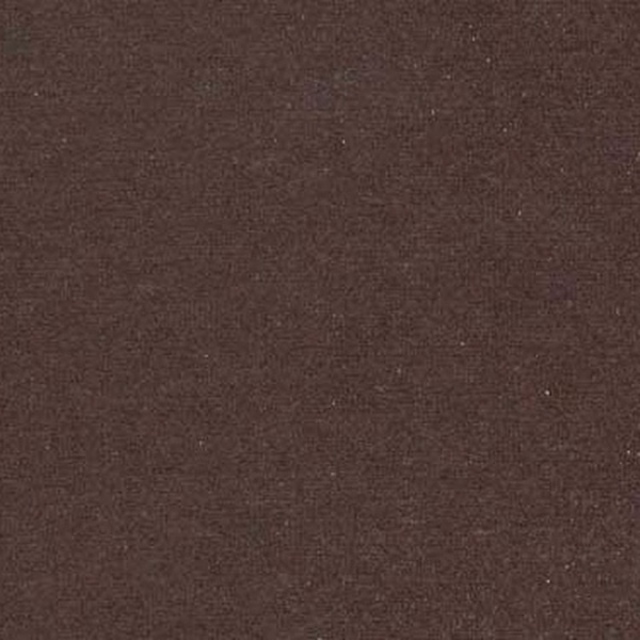 Deep chocolate brown plain woven fabric with a fine, matte texture