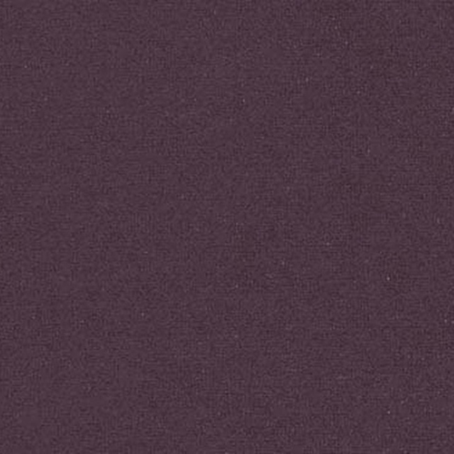 Close-up of a dark plum plain woven fabric with a fine matte texture