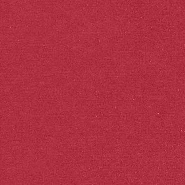 Deep raspberry-red plain woven fabric swatch with a fine matte texture