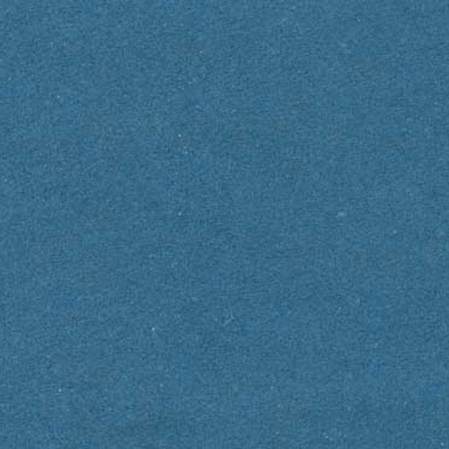 Close-up of a muted teal blue plain woven fabric with a fine texture