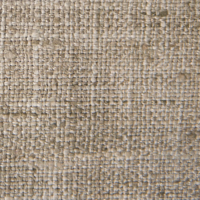 Close-up of a soft zinc taupe woven fabric with a nubby textured finish