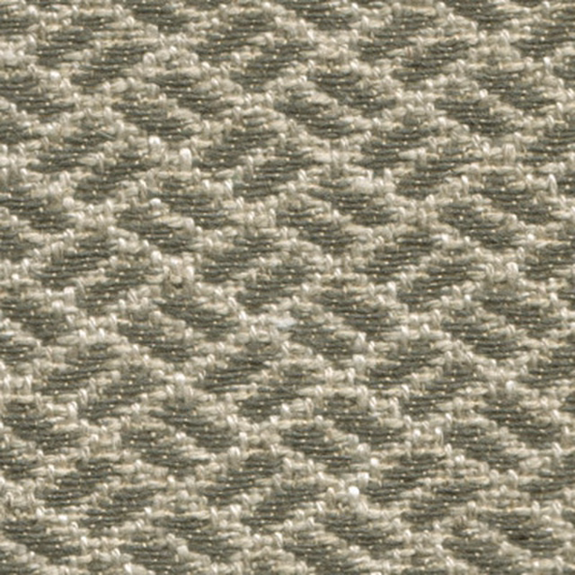 Close-up of charcoal grey woven fabric with small geometric texture