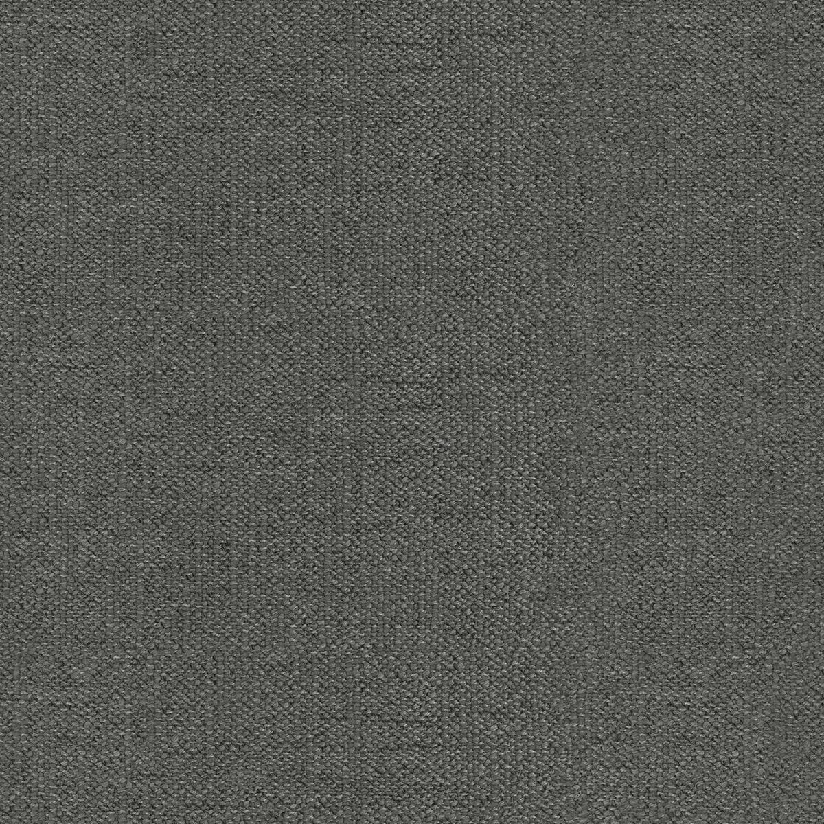 Deep lead-grey fabric with a dense, finely textured crosshatch weave