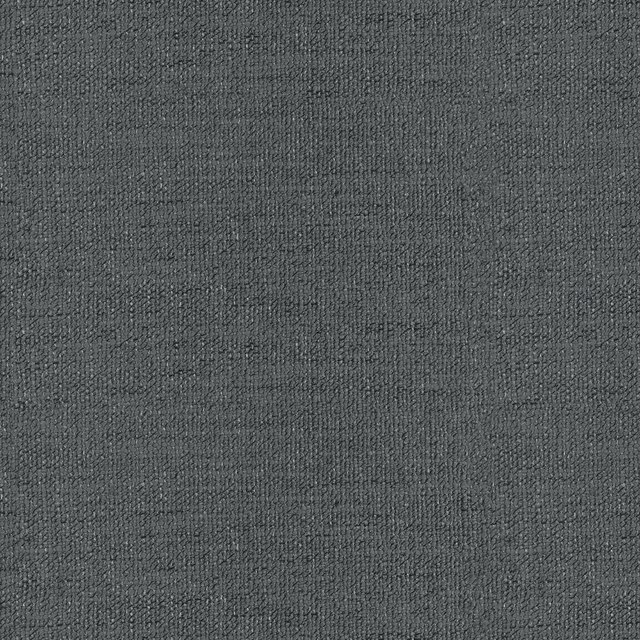 Charcoal slate grey woven fabric with fine vertical ribbed texture