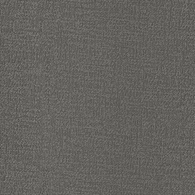 Close-up of cool steel-grey fabric with a dense, subtly mottled woven texture