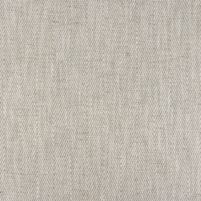 Cool grey textile with fine herringbone chevrons and a softly flecked woven surface