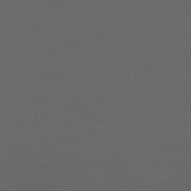 Plain cool mid grey fabric swatch with a fine, even woven texture