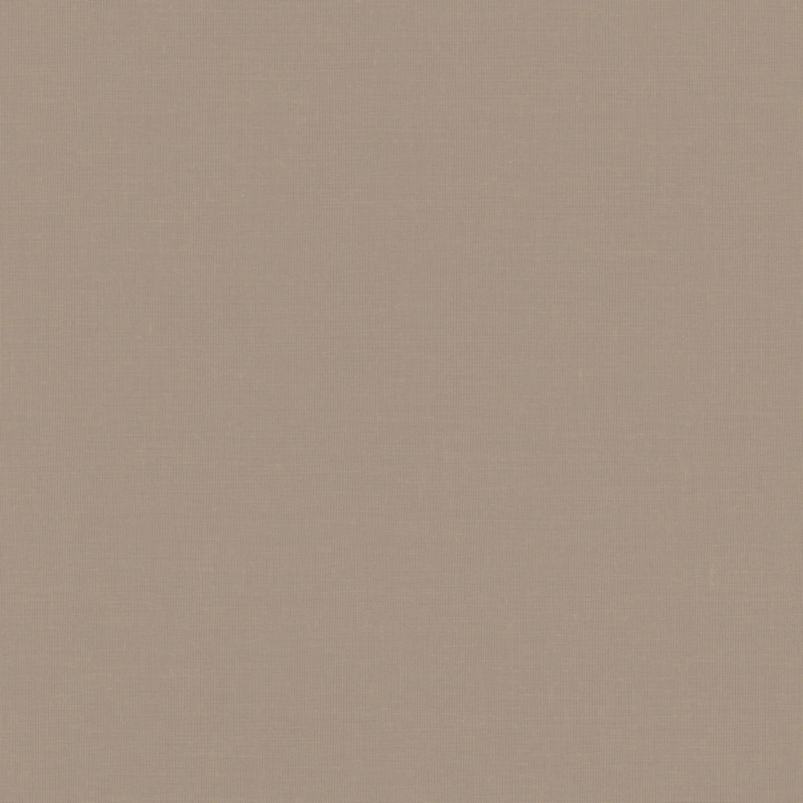 Close-up of a plain woven soft beige curtain fabric with a fine matte texture.