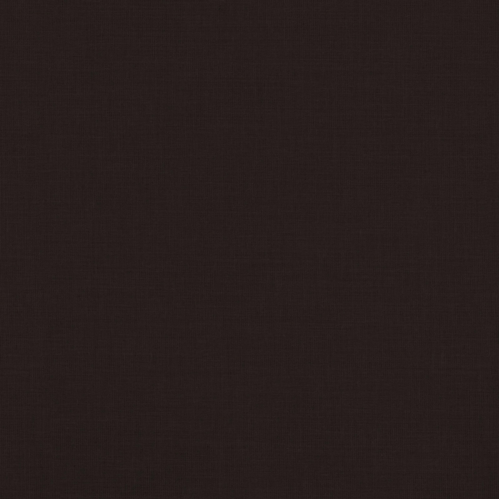 Dark espresso-brown plain weave fabric with a fine matte texture