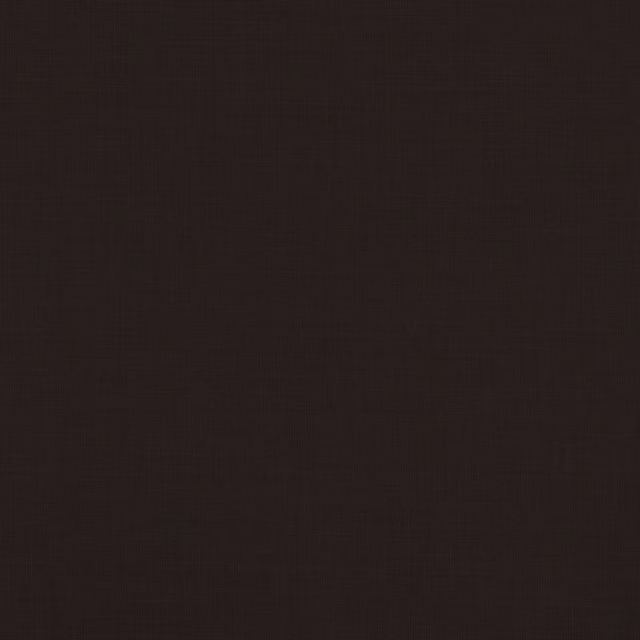 Dark espresso-brown plain weave fabric with a fine matte texture