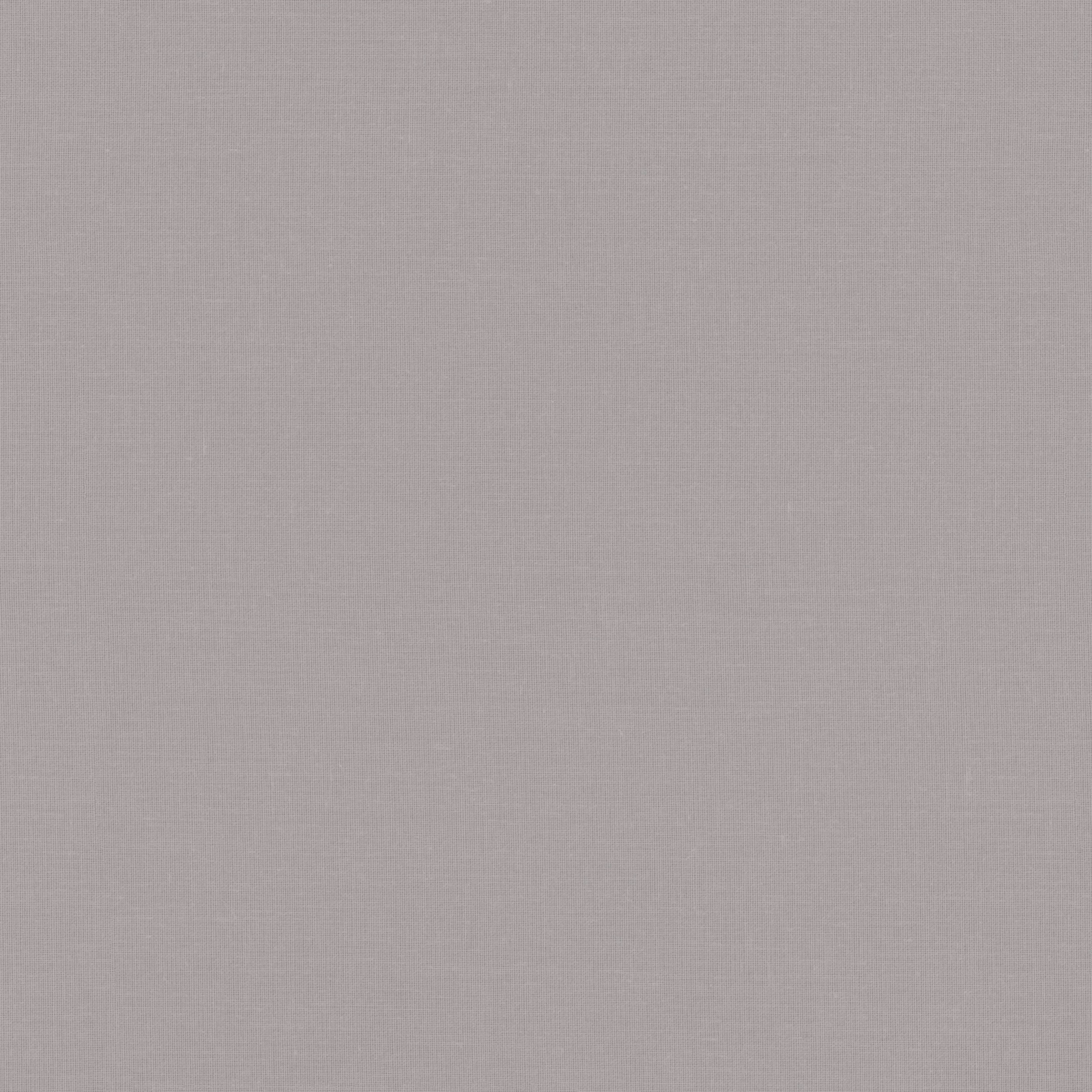 Plain misty grey fabric swatch with a smooth fine weave