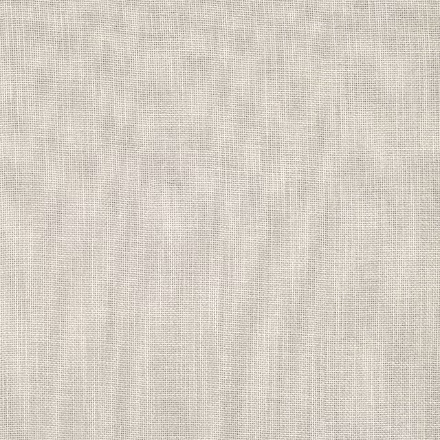 Close-up of a warm cream plain weave fabric with fine, even texture